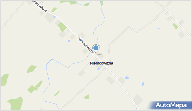 Niemcowizna, Niemcowizna, mapa Niemcowizna