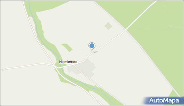 Niemieńsko, Niemieńsko, mapa Niemieńsko