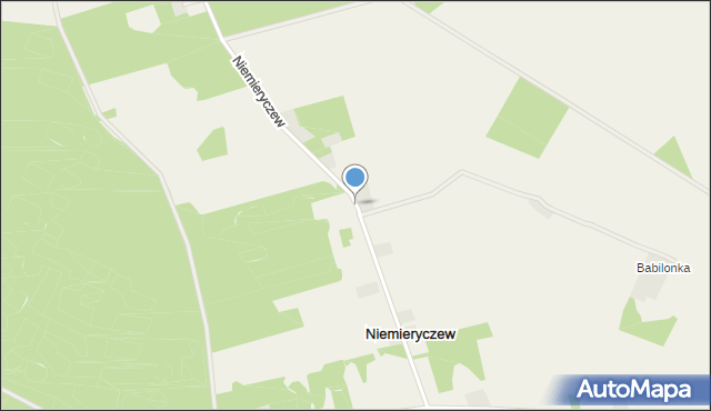 Niemieryczew, Niemieryczew, mapa Niemieryczew