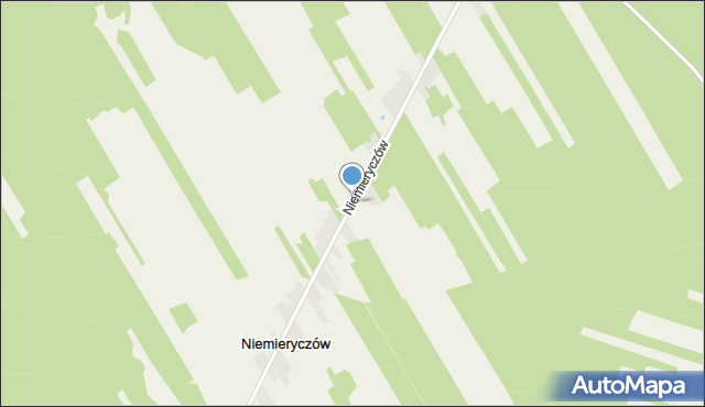 Niemieryczów, Niemieryczów, mapa Niemieryczów