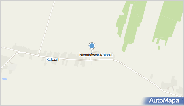 Niemirówek-Kolonia, Niemirówek-Kolonia, mapa Niemirówek-Kolonia