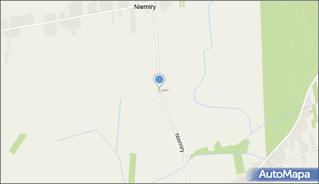 Niemiry gmina Brańszczyk, Niemiry, mapa Niemiry gmina Brańszczyk