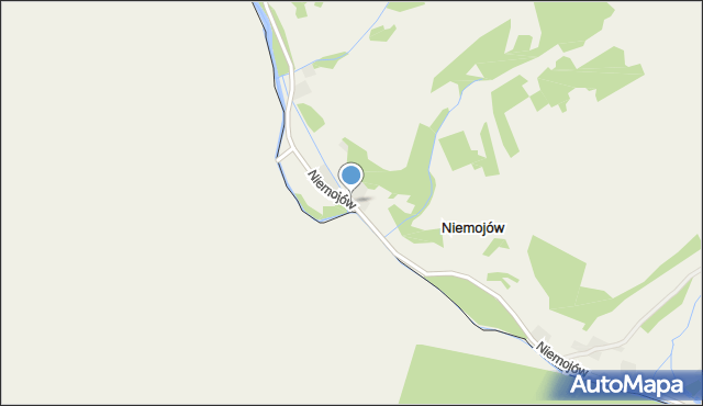 Niemojów, Niemojów, mapa Niemojów