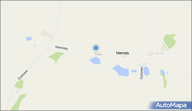 Niemsty, Niemsty, mapa Niemsty