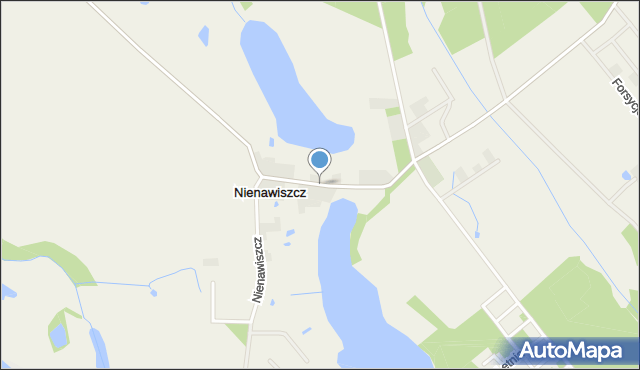 Nienawiszcz, Nienawiszcz, mapa Nienawiszcz