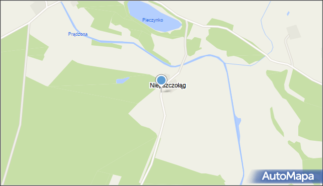 Niepszczołąg, Niepszczołąg, mapa Niepszczołąg