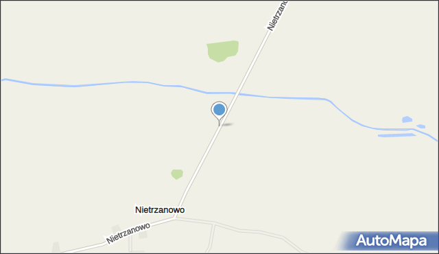 Nietrzanowo, Nietrzanowo, mapa Nietrzanowo