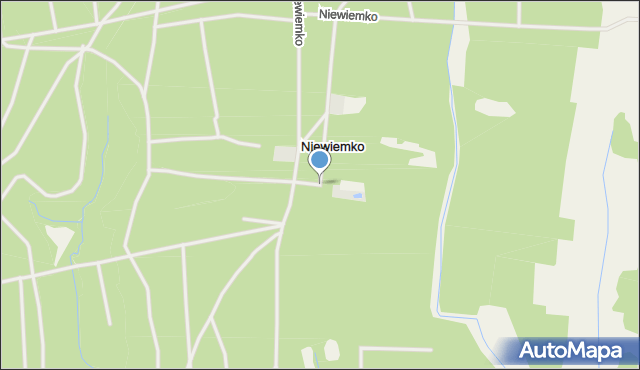 Niewiemko, Niewiemko, mapa Niewiemko