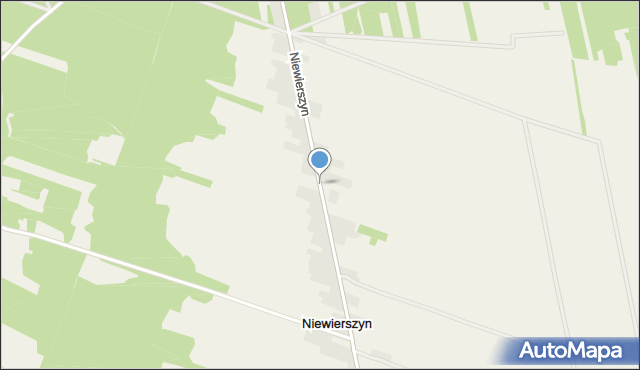 Niewierszyn, Niewierszyn, mapa Niewierszyn