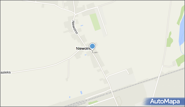 Niewolno, Niewolno, mapa Niewolno