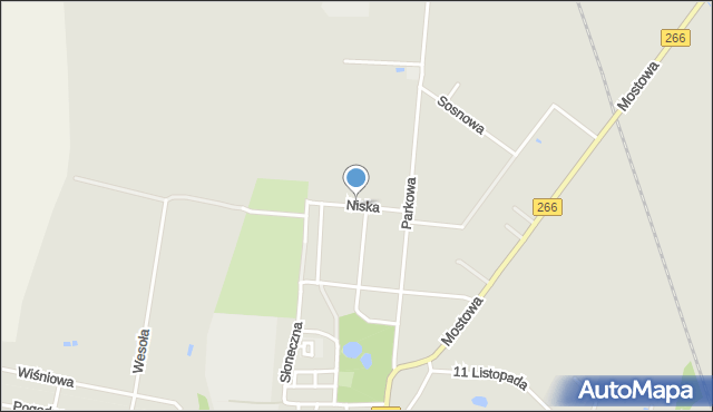 Piotrków Kujawski, Niska, mapa Piotrków Kujawski