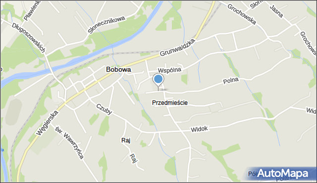 Bobowa powiat gorlicki, Nowa, mapa Bobowa powiat gorlicki