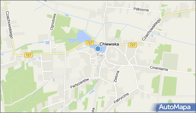 Chlewiska powiat szydłowiecki, Nowa, mapa Chlewiska powiat szydłowiecki