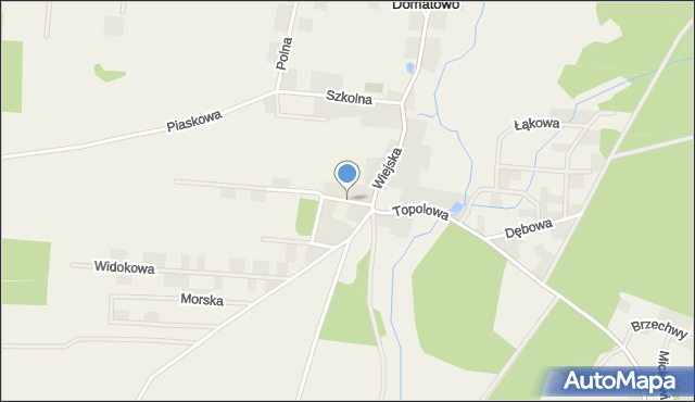 Domatowo, Nowa, mapa Domatowo