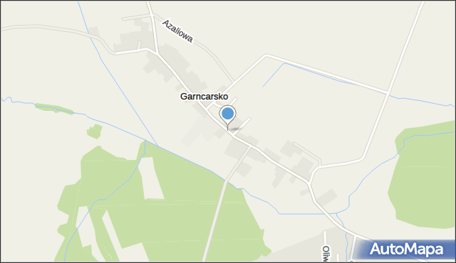 Garncarsko gmina Sobótka, Nowowiejska, mapa Garncarsko gmina Sobótka