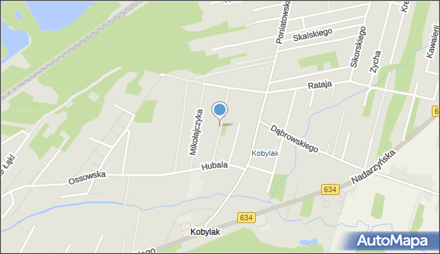 Kobyłka, Nowaka-Jeziorańskiego Jana, mapa Kobyłka