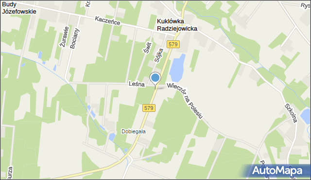 Kuklówka Radziejowicka, Norweska, mapa Kuklówka Radziejowicka