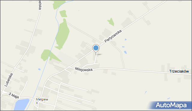 Mełgiew, Nowa, mapa Mełgiew