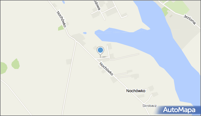 Nochówko, Nochówko, mapa Nochówko