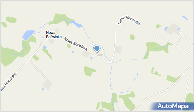 Nowa Boćwinka, Nowa Boćwinka, mapa Nowa Boćwinka