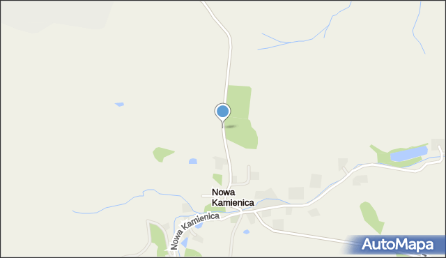 Nowa Kamienica, Nowa Kamienica, mapa Nowa Kamienica