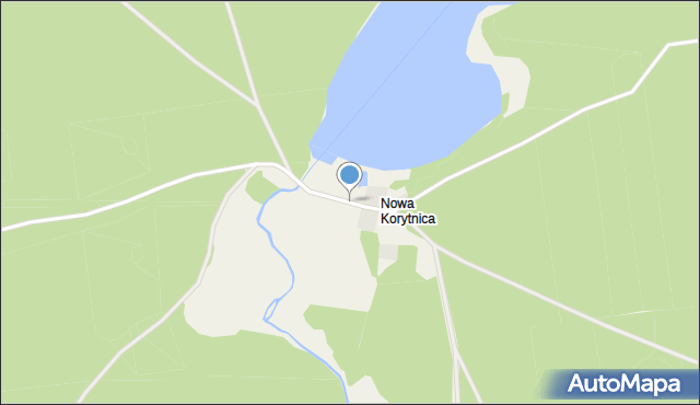 Nowa Korytnica, Nowa Korytnica, mapa Nowa Korytnica