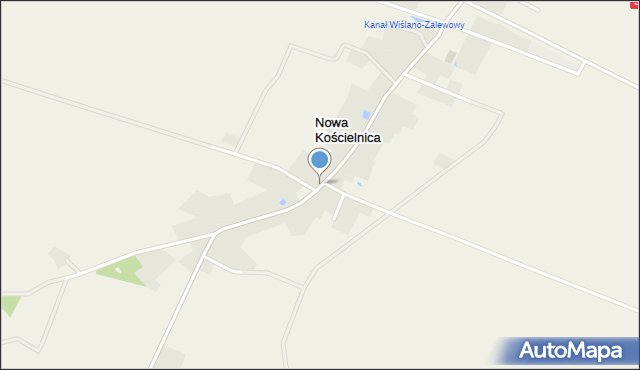 Nowa Kościelnica, Nowa Kościelnica, mapa Nowa Kościelnica