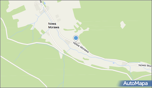 Nowa Morawa, Nowa Morawa, mapa Nowa Morawa