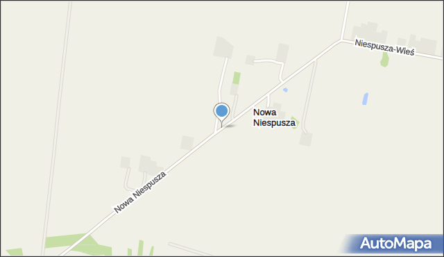 Nowa Niespusza, Nowa Niespusza, mapa Nowa Niespusza