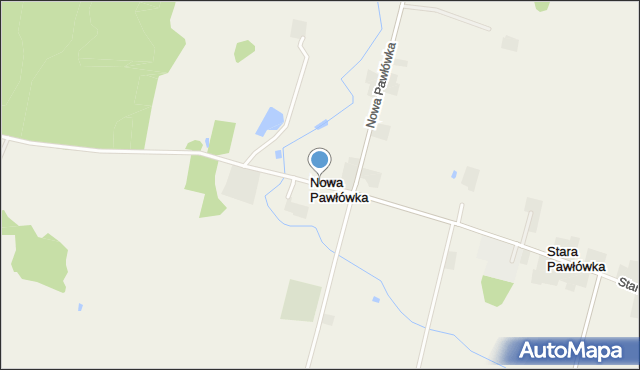 Nowa Pawłówka, Nowa Pawłówka, mapa Nowa Pawłówka