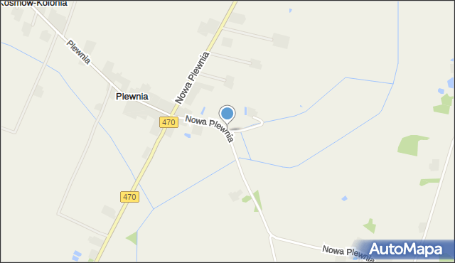 Nowa Plewnia, Nowa Plewnia, mapa Nowa Plewnia