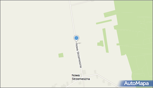 Nowa Strzemeszna, Nowa Strzemeszna, mapa Nowa Strzemeszna