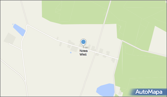 Nowa Wieś gmina Trzcinica, Nowa Wieś, mapa Nowa Wieś gmina Trzcinica