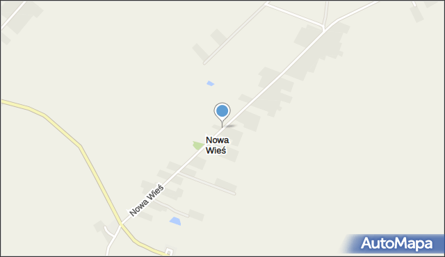 Nowa Wieś gmina Turobin, Nowa Wieś, mapa Nowa Wieś gmina Turobin