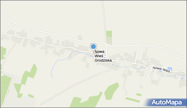 Nowa Wieś Grodziska, Nowa Wieś Grodziska, mapa Nowa Wieś Grodziska