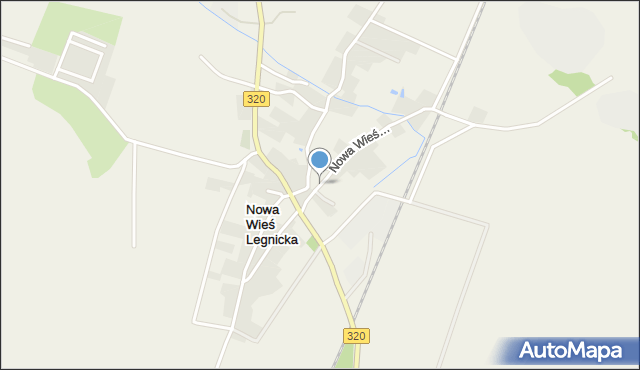 Nowa Wieś Legnicka, Nowa Wieś Legnicka, mapa Nowa Wieś Legnicka