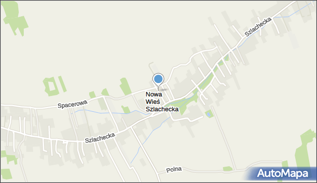 Nowa Wieś Szlachecka, Nowa Wieś Szlachecka, mapa Nowa Wieś Szlachecka