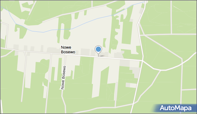 Nowe Bosewo, Nowe Bosewo, mapa Nowe Bosewo