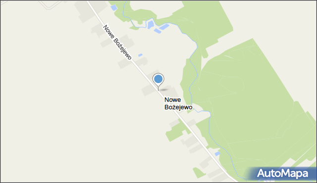 Nowe Bożejewo, Nowe Bożejewo, mapa Nowe Bożejewo