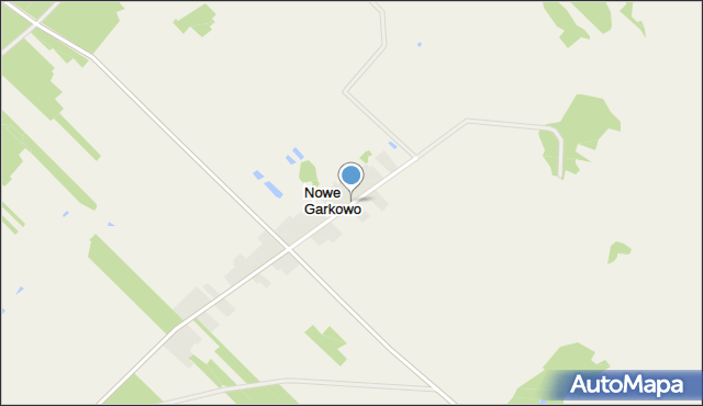 Nowe Garkowo, Nowe Garkowo, mapa Nowe Garkowo