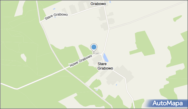Nowe Grabowo, Nowe Grabowo, mapa Nowe Grabowo