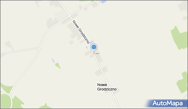 Nowe Grodziczno, Nowe Grodziczno, mapa Nowe Grodziczno