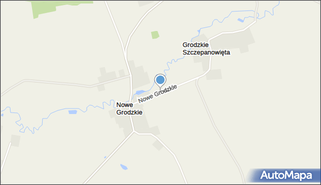 Nowe Grodzkie, Nowe Grodzkie, mapa Nowe Grodzkie