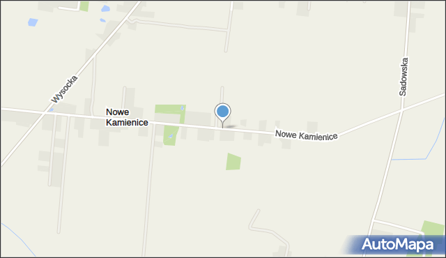 Nowe Kamienice, Nowe Kamienice, mapa Nowe Kamienice