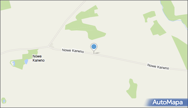 Nowe Karwno, Nowe Karwno, mapa Nowe Karwno