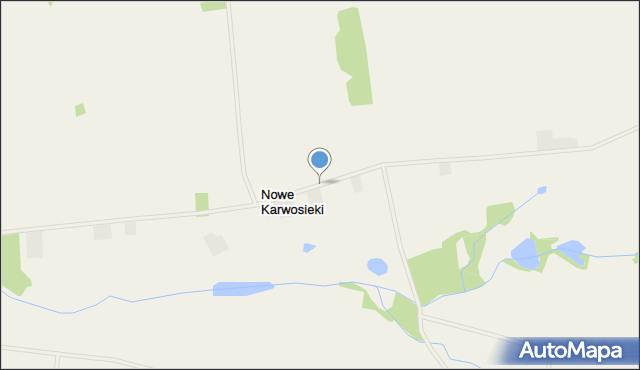 Nowe Karwosieki, Nowe Karwosieki, mapa Nowe Karwosieki