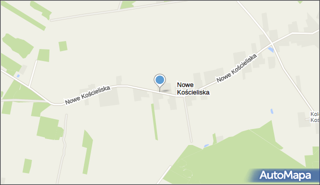 Nowe Kościeliska, Nowe Kościeliska, mapa Nowe Kościeliska