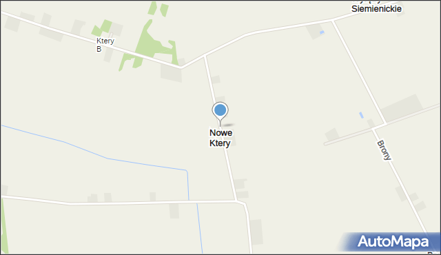 Nowe Ktery, Nowe Ktery, mapa Nowe Ktery