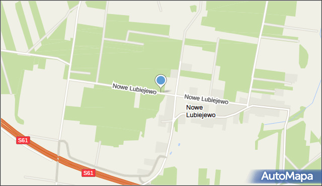 Nowe Lubiejewo, Nowe Lubiejewo, mapa Nowe Lubiejewo