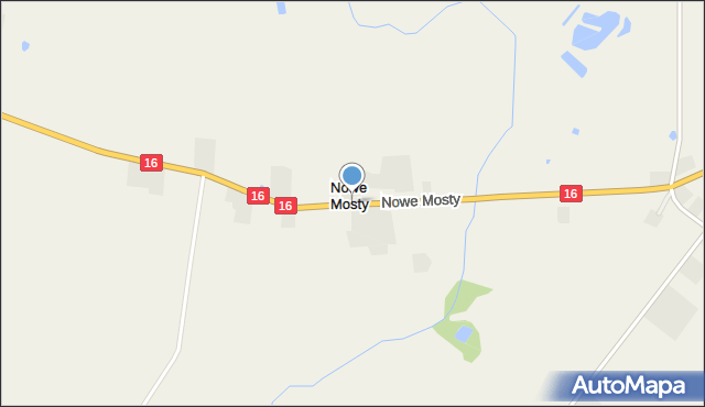 Nowe Mosty gmina Łasin, Nowe Mosty, mapa Nowe Mosty gmina Łasin